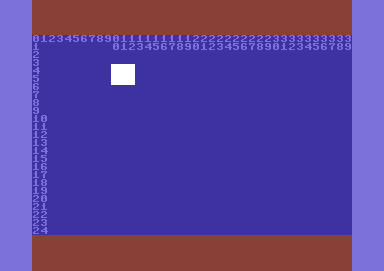C64 Screen - Displayfield and borders